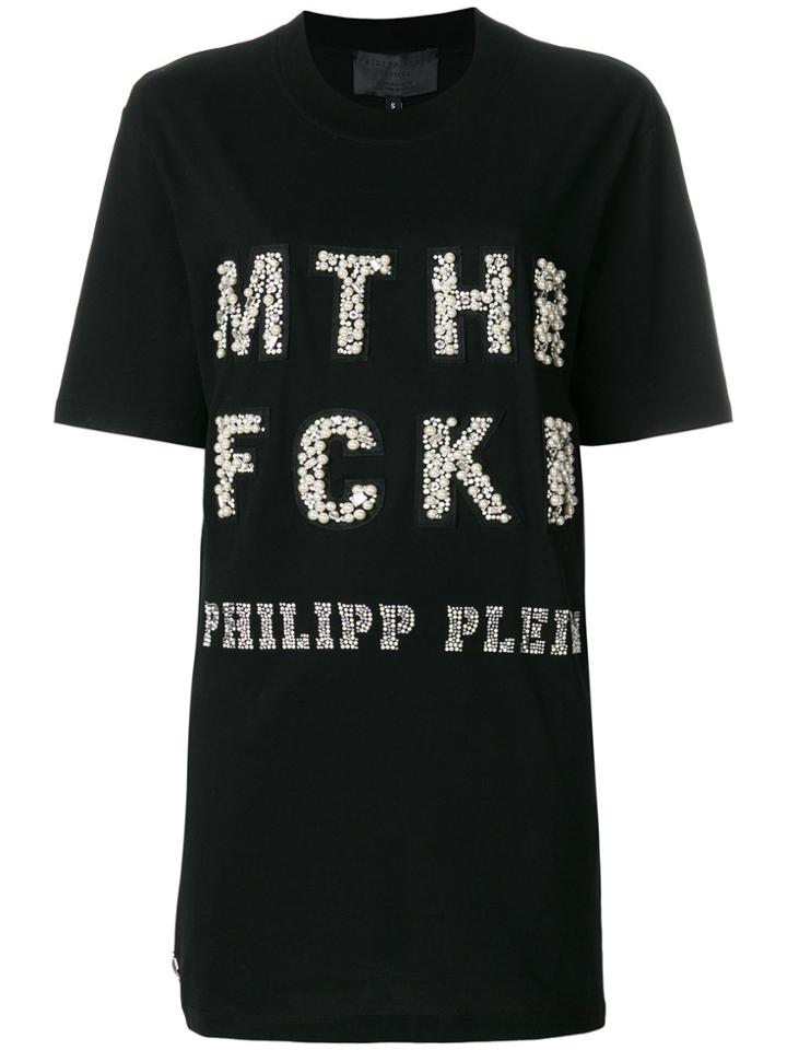 Philipp Plein Mthr Fckr T-shirt - Black