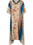 Pierre-louis Mascia Printed Dress - Neutrals