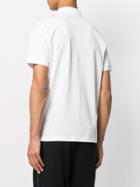 Prada Logo Piqué Polo Shirt - White