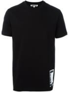 Mcq Alexander Mcqueen Graphic Square Print T-shirt, Men's, Size: Small, Black, Cotton