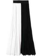 Dalood Monochrome Flared Maxi-skirt - Black