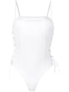 Rta - Fitted Tank Top - Women - Cotton - Xs, White, Cotton