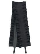 Max Mara Ruffled Shoulder Strap - Blue