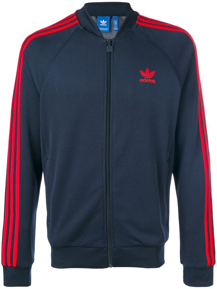 Adidas Originals - Sst Track Top - Men - Organic Cotton/polyester - S, Blue, Organic Cotton/polyester
