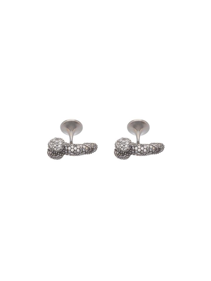 Vivienne Westwood Man Pan Cufflinks - Metallic