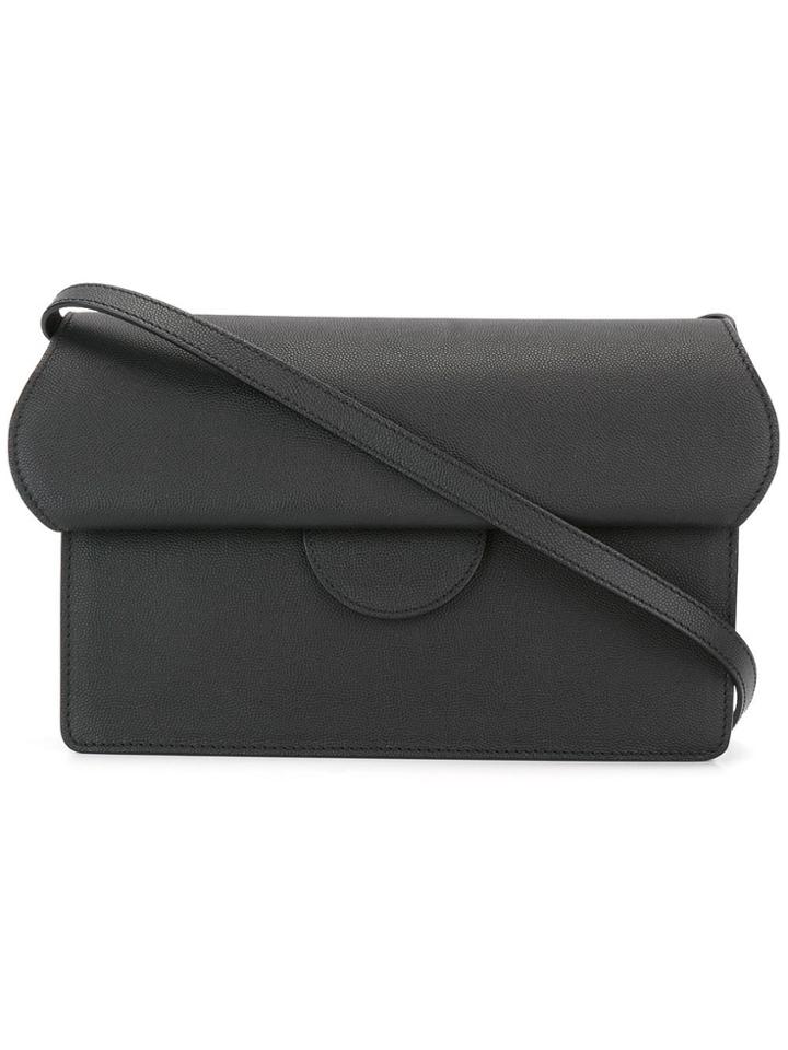 Roksanda Fold-over Crossbody Bag - Black