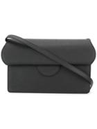 Roksanda Fold-over Crossbody Bag - Black