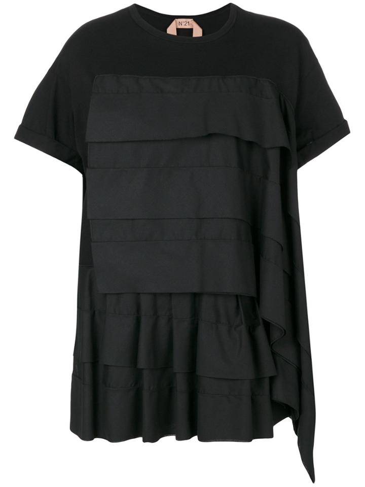 No21 Layered Detail Top - Black