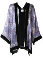 Forte Forte Kimono Jacket, Women's, Size: 2, Blue, Silk