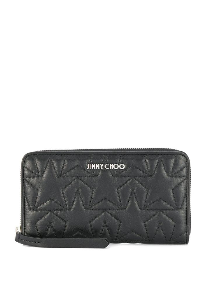 Jimmy Choo Hazel Zipped Wallet - Black