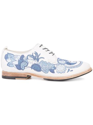 Sartori Gold Lace Up Shoes - White