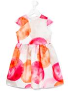 I Pinco Pallino Printed Flared Dress, Toddler Girl's, Size: 2 Yrs, White