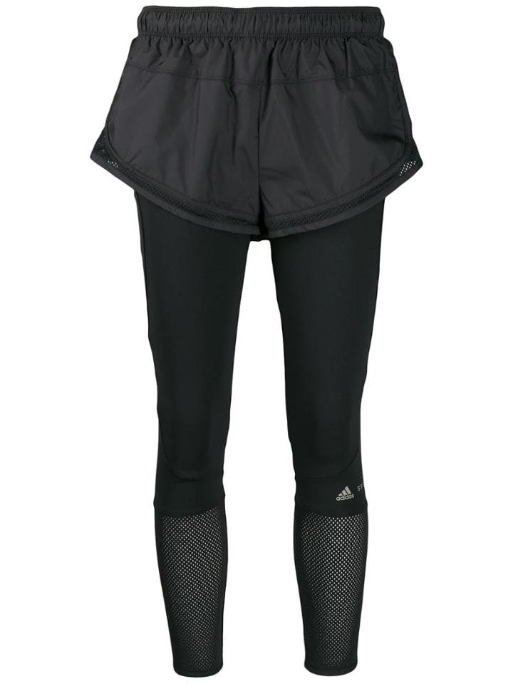 Adidas By Stella Mccartney Performance Essentials Shorts Over Leggings
