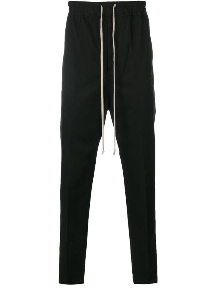 Rick Owens Drawstring Trousers - Black