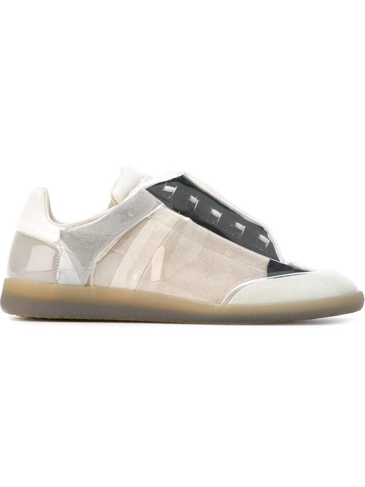Maison Margiela Future Sneakers, Men's, Size: 44, Nude/neutrals, Leather/rubber
