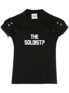 Takahiromiyashita The Soloist Logo Print T-shirt - Black