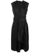 Christian Wijnants Knot Front Midi Dress - Black