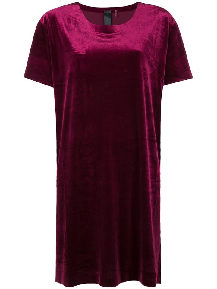 Norma Kamali Loose Fit T-shirt Dress - Red