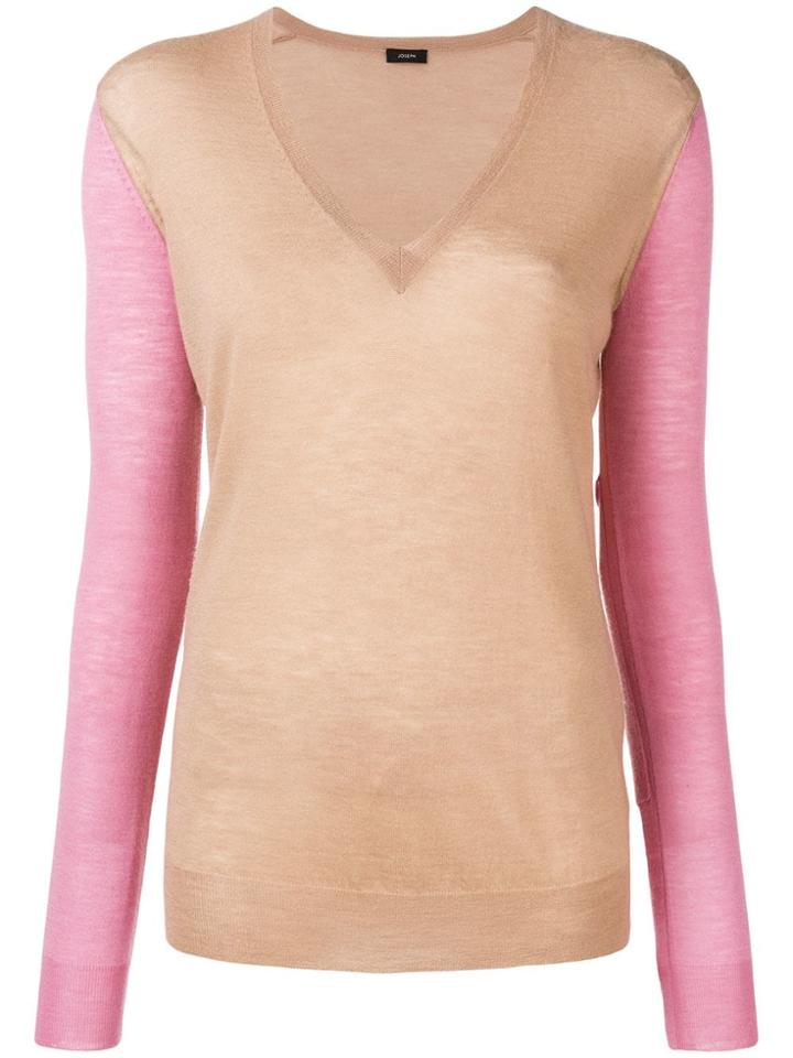 Joseph V-neck Knit Jumper - Neutrals