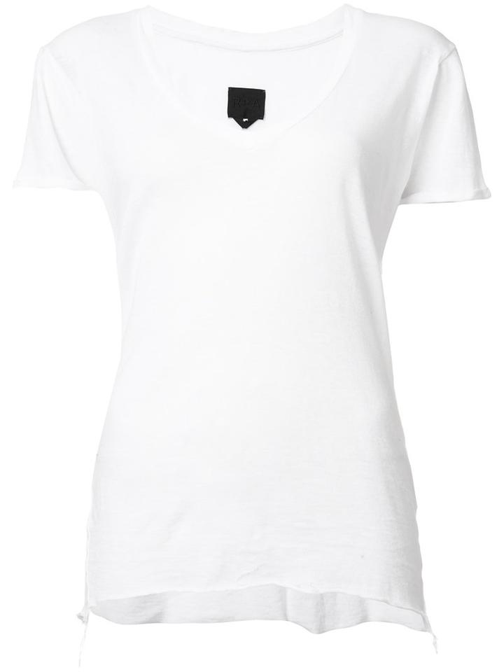 Rta Plain T-shirt, Women's, Size: Medium, White, Cotton/cashmere