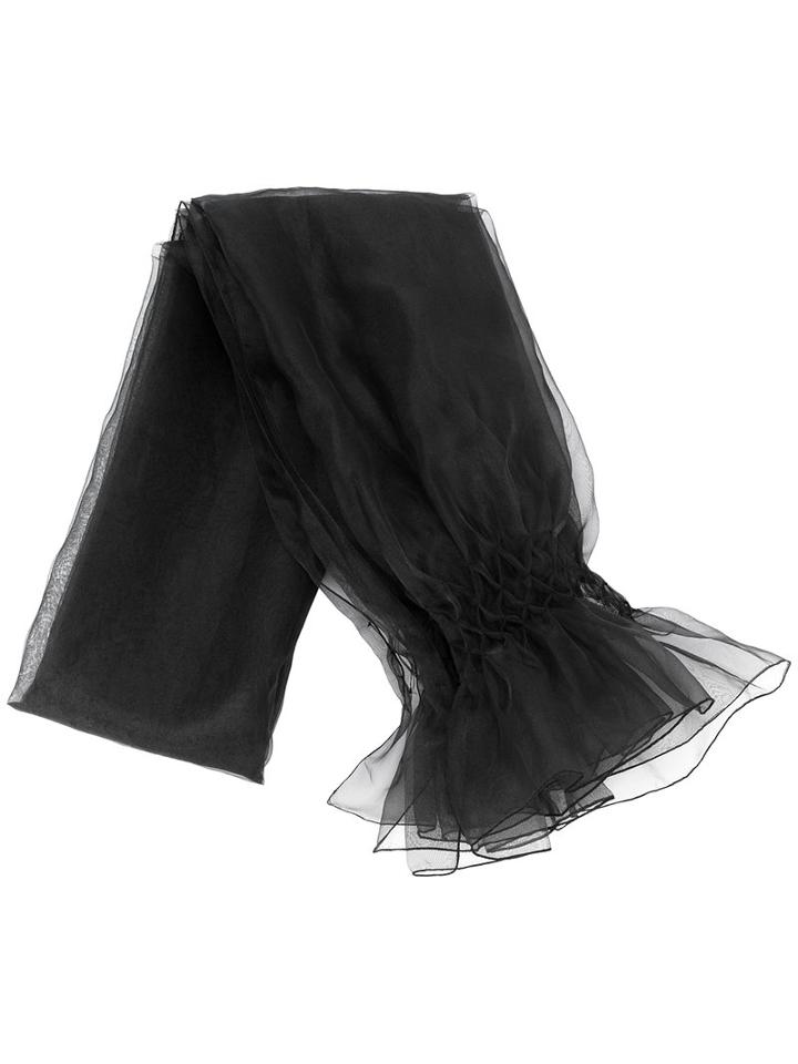 Ermanno Scervino - Sheer Sleeves - Women - Polyester - One Size, Black, Polyester
