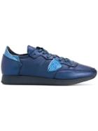 Philippe Model Metallic Sneakers - Blue