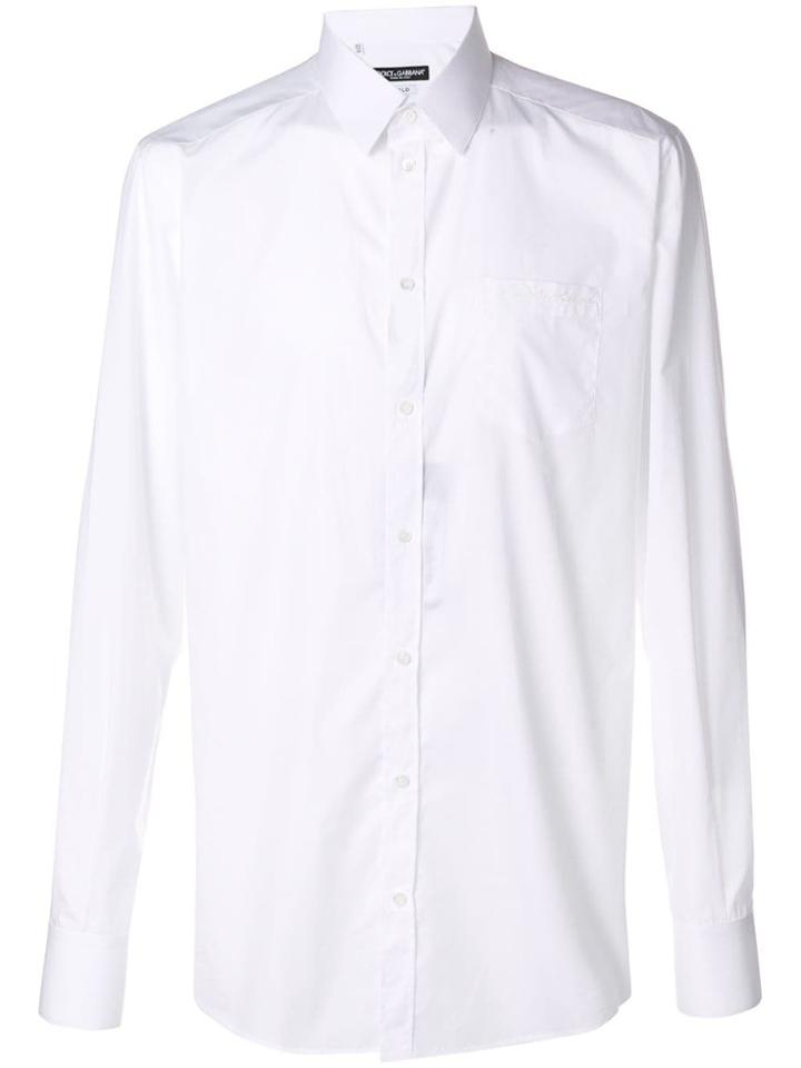 Dolce & Gabbana Plain Shirt - White
