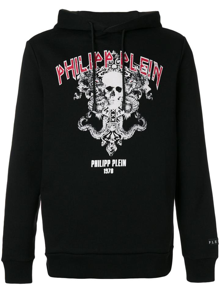 Philipp Plein Times Hoodie - Black