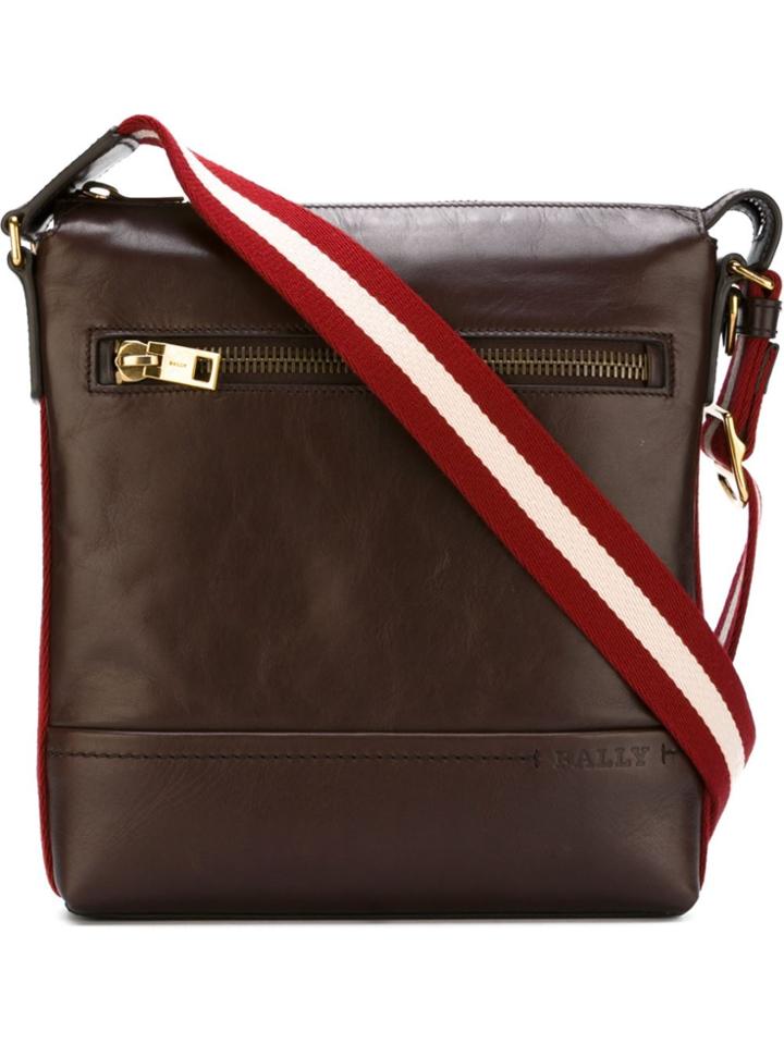 Bally 'trezzini' Shoulder Bag - Brown