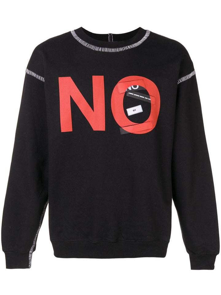 Tigran Avetysian No Print Sweatshirt - Black
