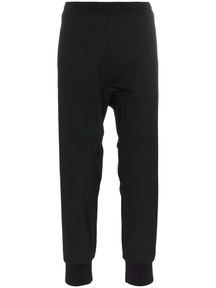 Neil Barrett Gaberdine Relaxed Fit Sweatpants - Black