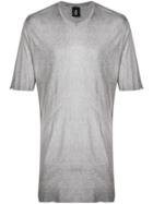 Thom Krom Longline Plain T-shirt - Grey