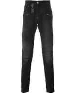 Philipp Plein Aggressive Jeans, Men's, Size: 30, Black, Cotton/spandex/elastane/polyester