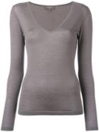 N.peal - Cashmere Superfine V-neck Jumper - Women - Cashmere - Xs, Nude/neutrals, Cashmere