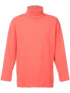 Rochambeau Turtleneck Top - Red