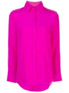 Adam Lippes Button-front Blouse - Pink