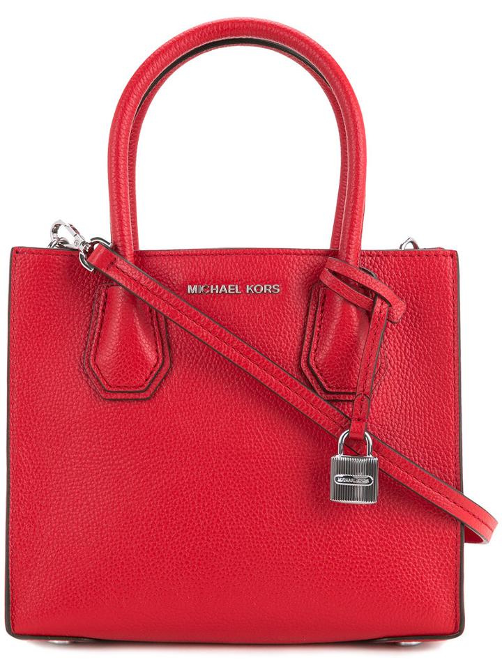 Michael Michael Kors - Tote Bag - Women - Calf Leather - One Size, Red, Calf Leather