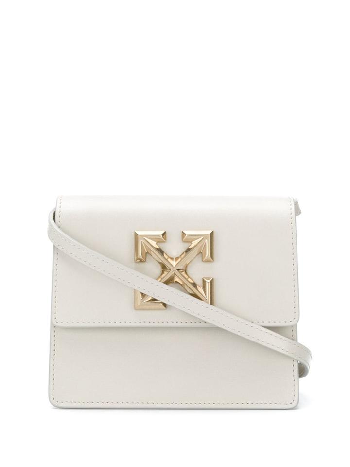 Off-white Arrow Plaque Belt Bag - Grey