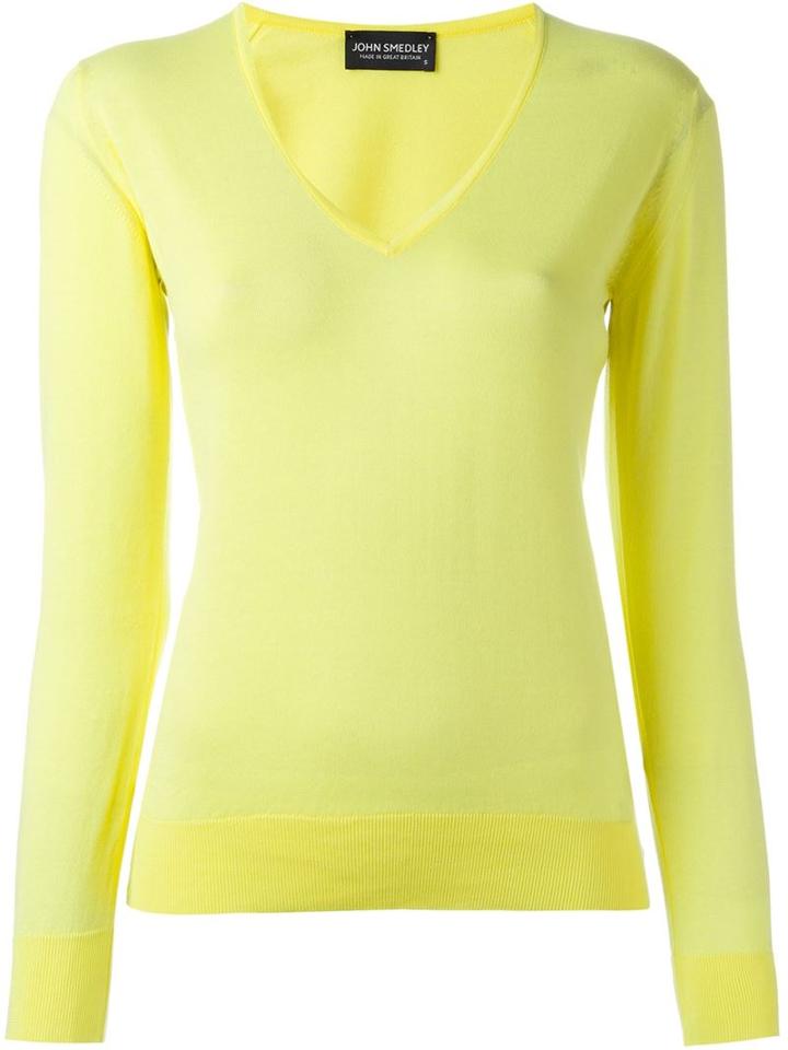 John Smedley 'putney' V-neck Sweater
