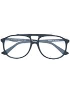Gucci Eyewear Oversized Retro Glasses - Black