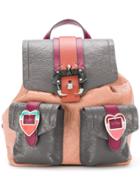 Paula Cademartori Martha Small Chic Crease - Pink & Purple