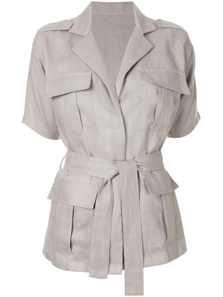 Bambah Safari Jacket - Grey