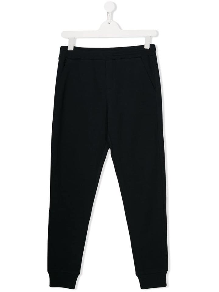 Moncler Kids Teen Track Trousers - Blue