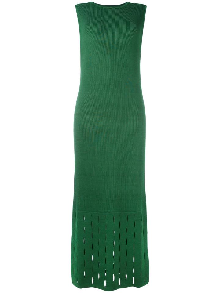 Nomia - Long-length Dress - Women - Nylon/viscose - L, Green, Nylon/viscose