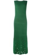 Nomia - Long-length Dress - Women - Nylon/viscose - L, Green, Nylon/viscose