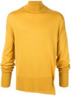 Wooyoungmi Turtleneck Fine Knit Sweater - Yellow