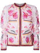 Ermanno Scervino Embroidered Organza Jacket - Multicolour