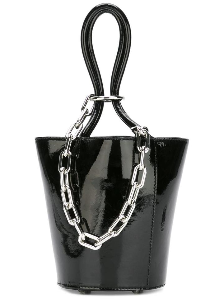 Alexander Wang Mini Roxy Bucket Tote, Women's, Black, Lamb Skin
