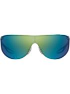 Prada Eyewear Oversized Sunglasses - Green