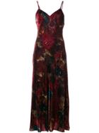 Polo Ralph Lauren Floral Midi Dress - Red
